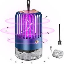 Anti Moustique Électrique Sûr et Efficace pour Intérieur Extérieur Jardin Terrasse Camping,