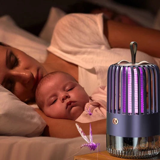 Anti Moustique Électrique Sûr et Efficace pour Intérieur Extérieur Jardin Terrasse Camping,